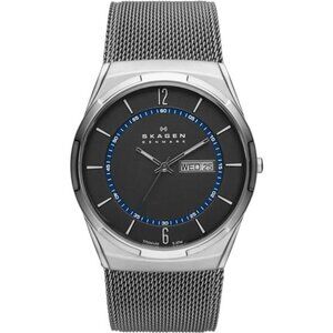 Men's Sundby Quartz Analog Stainless Steel and Mesh Watch